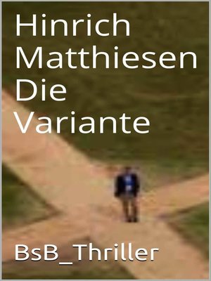 cover image of Die Variante